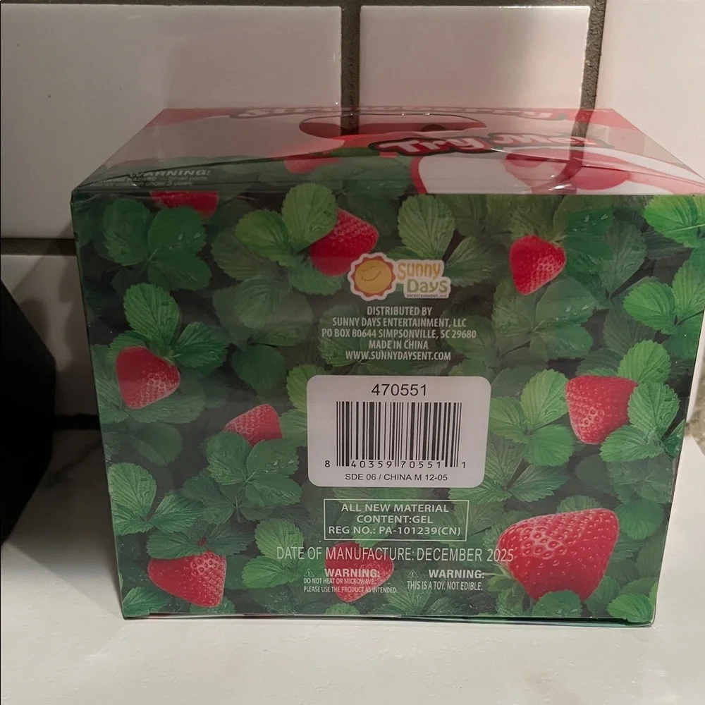 Kids Squishy Toy - Red